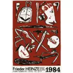 Art exhibition by Frieder Heinze